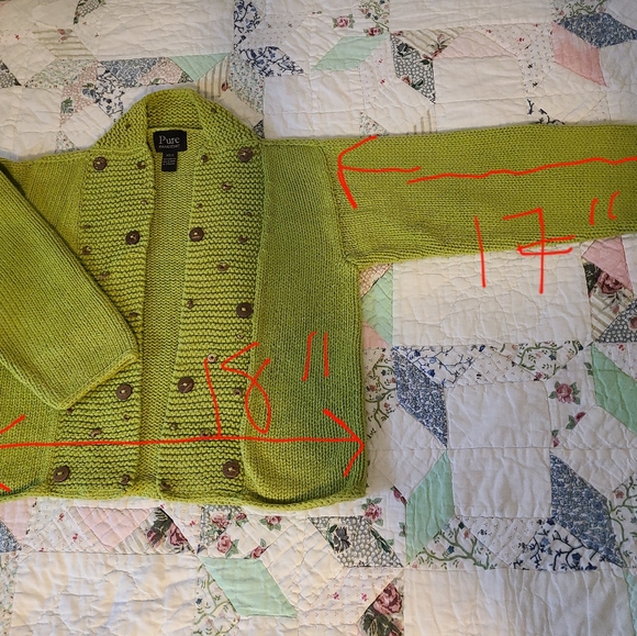 Pure handknit cardigan - Picture 3 of 8